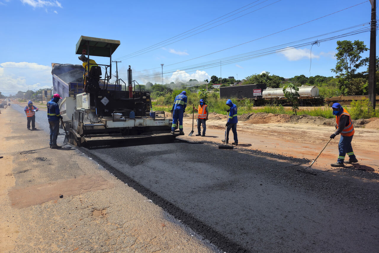 Obras de Infraestrutura - Pavimentação